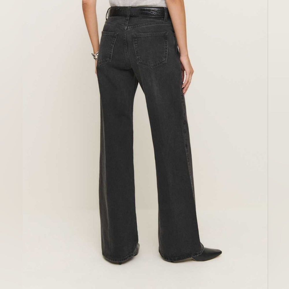 Reformation High Rise Slouchy Wide Leg Jeans - Picture 3 of 10